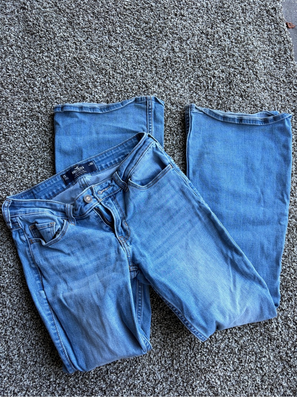 Hollister low rise flare jeans